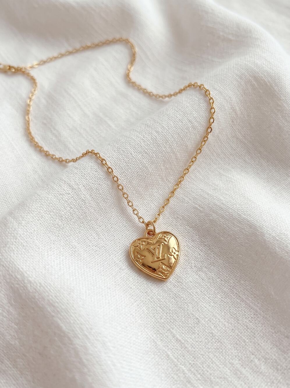 ✨ Vintage ONLY 1! LV Upcycled Necklace: BOGO Sale! ✨